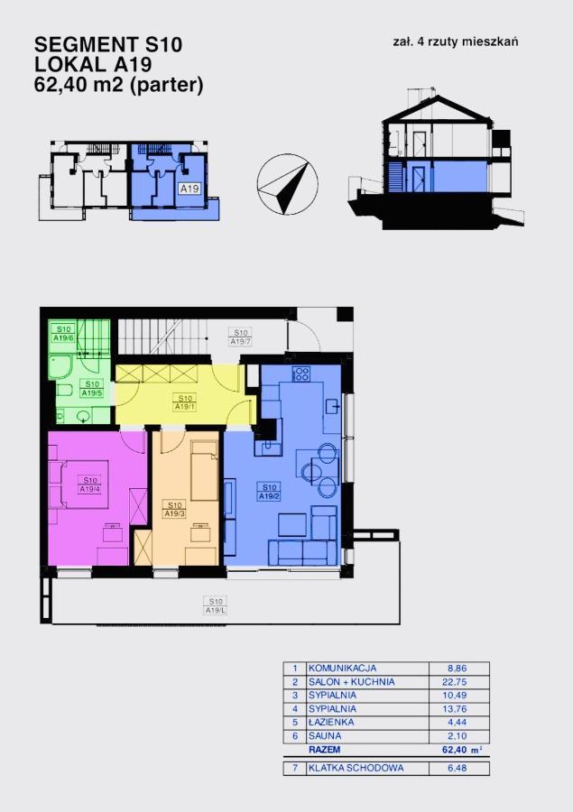 Apartament Z Sercem Apartment ชเจอร์ค ภายนอก รูปภาพ