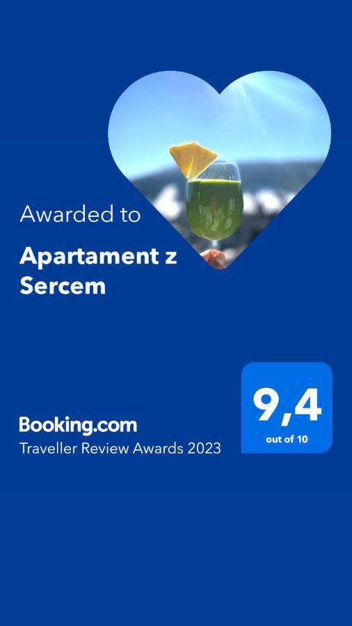 Apartament Z Sercem Apartment ชเจอร์ค ภายนอก รูปภาพ